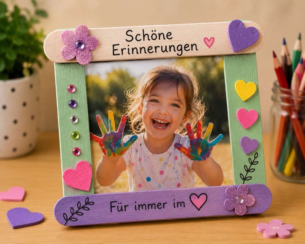 Erinnerungsfoto-Rahmen gestalten