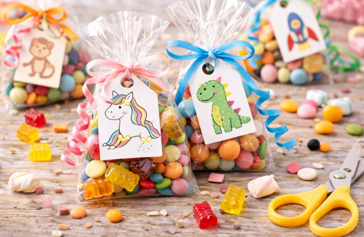Kleine Naschbeutel für Kinder