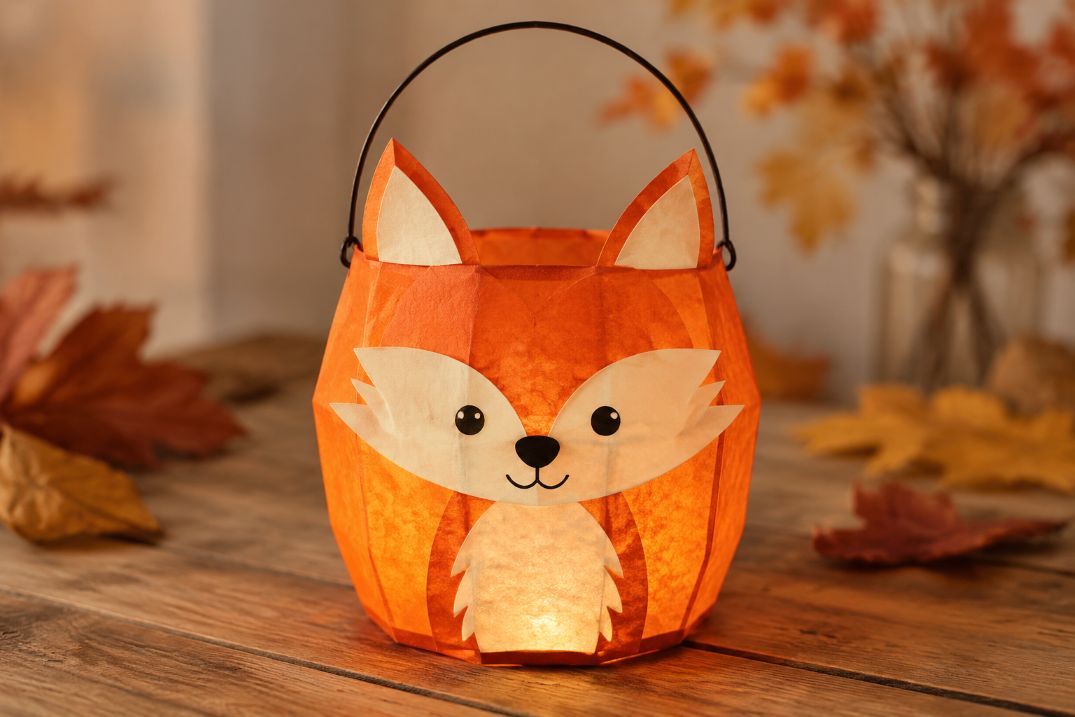 Fuchslaterne basteln